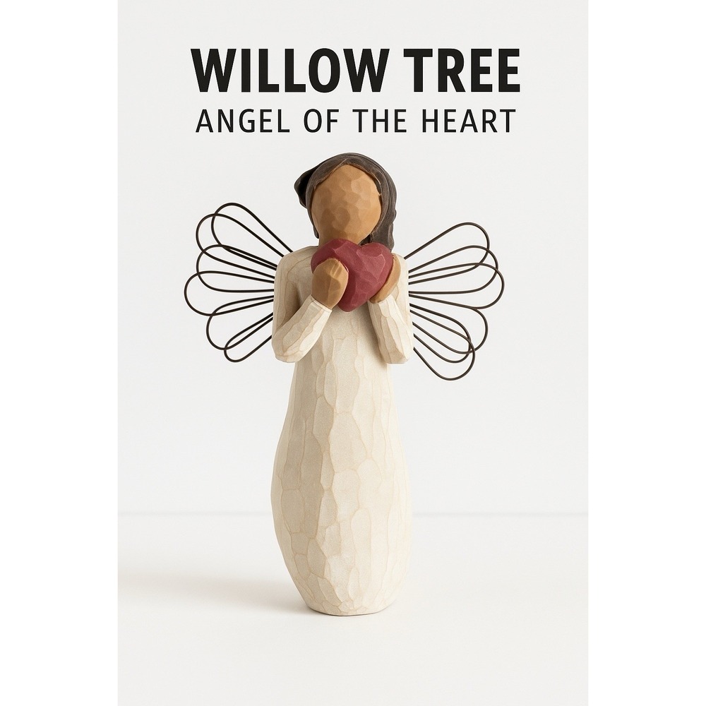 Willow Tree Angel of the Heart Figurine Susan Lordi Demdaco Collectible Gift